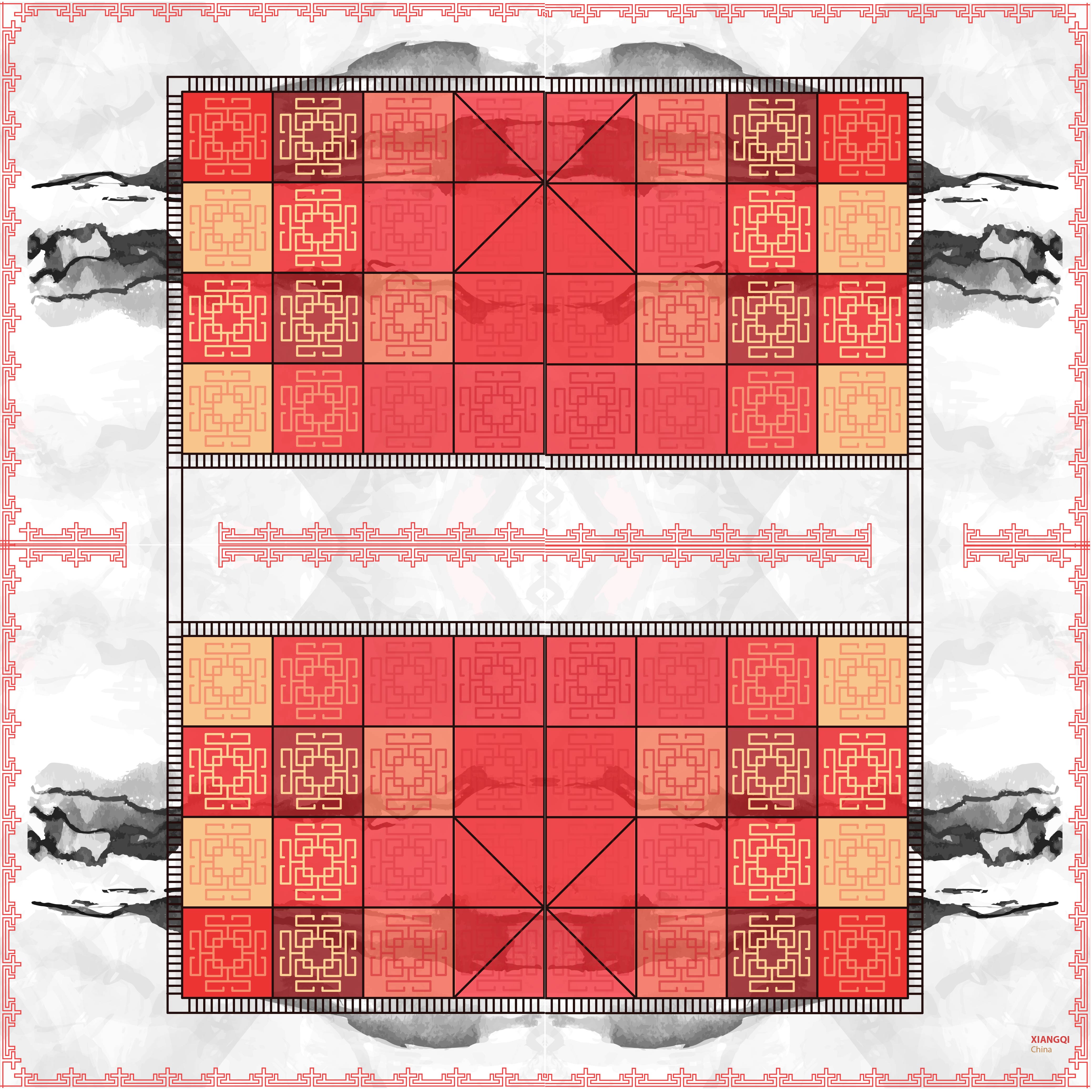 Xiangqi game board